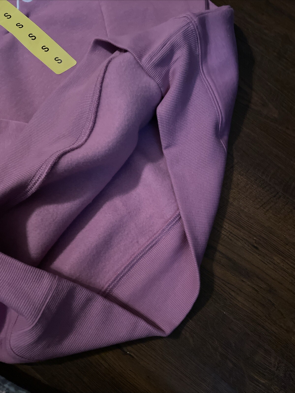 FILA donna viola felpa con cappuccio giacca pullover taglia S nuovo con etichetta