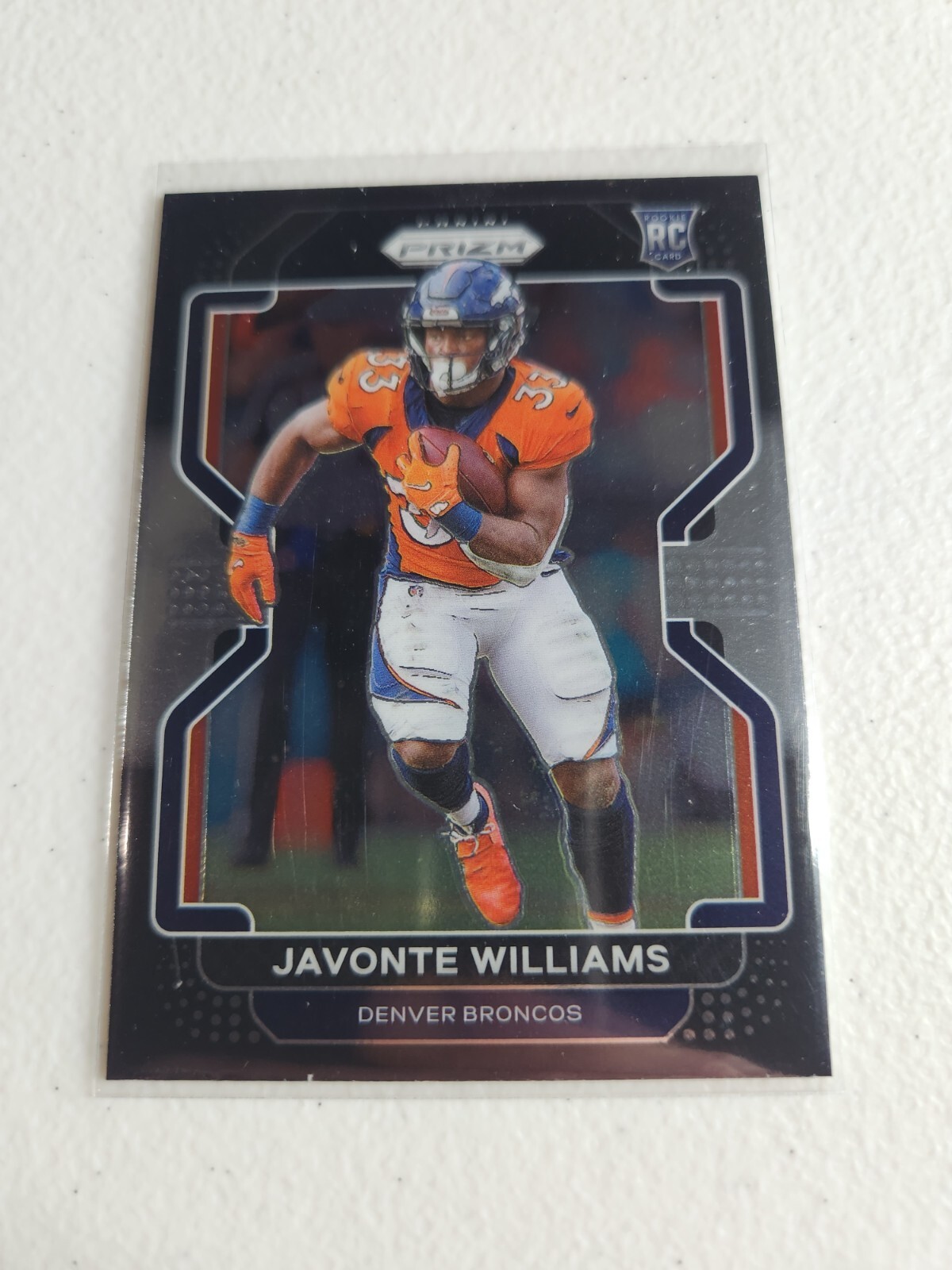 2021 Panini Chronicles - Prizm Black #PB-23 Javonte Williams (RC) 🏈