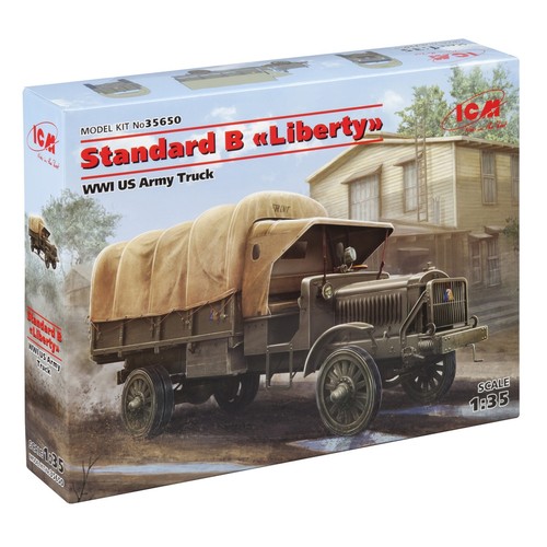 Standard B Liberty WWI US Army Truck - Plastic Model Kit Scale Model Kit 1:35 - 第 1/12 張圖片