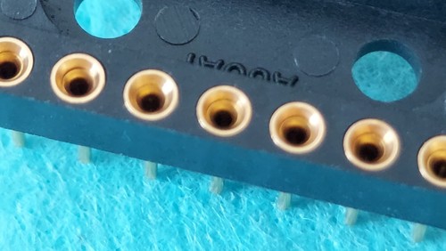 AUGAT 514-AG10D IC Socket DIP14 new old stock Qty - 24 pcs - Picture 4 of 9
