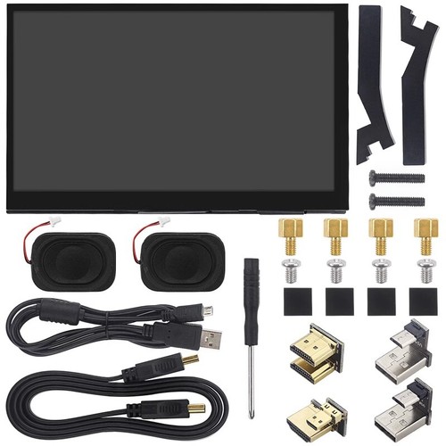 Raspberry Pi 5 16gb Full Kit; 7'' Touchscreen, Official Case/PSU, 32GB SD Card - Picture 4 of 9