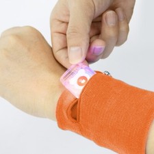 Sports Sweat Band Elastic Cotton Wrist Sweatband for Tennis Basketball Football