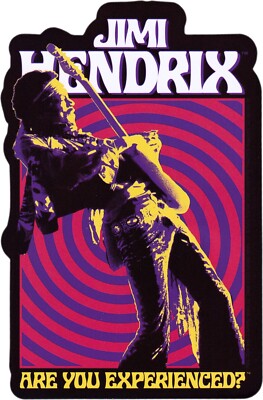 Sticker - Jimi Hendrix Are You Experienced? Solo 5.5