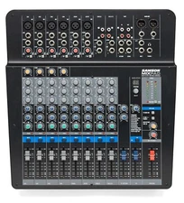 SAMSON MXP144FX MixPad 14-Channel Analog Stereo Desktop USB FX Audio Mixer