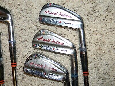Wilson ARNOLD PALMER Shot Maker 2~3~4~5~6~8 Iron Clubs Steel Wilson ARNOLD PALMER Shot Maker 2~3~4~5~6~8 Iron Clubs Steel