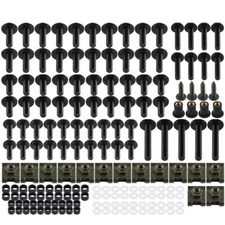 Motorcycle Fairing Bolts Kit Fastener Clips Screws Fit For Bodywork Bumper Panel