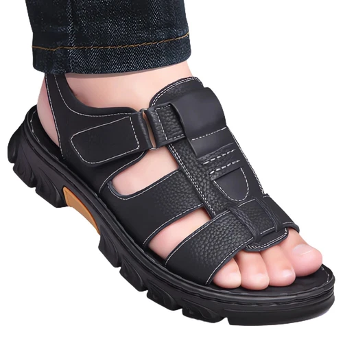 Men's Shoes Summer Sandals Slippers Beach Outdoor Thick-soled Flats Footwear - Bild 13 von 19