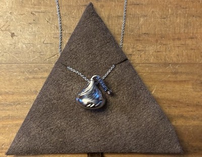 Hershey s Kiss Sterling Silber 925 Halskette in Box