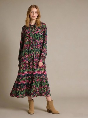 knee length dresses for ladies Chloe midi dress – ivy & leo main image 1