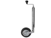 Las StüTzrad Mit Kurbel Pkw-AnhäNger Trailer Traglast 150Kg Vollgummirad 10615