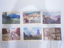 Vintage Santa Fe Railroad Grand Canyon Menus 1951