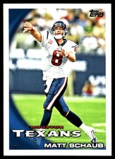 Matt Schaub 2010 Topps #140 Houston Texans NFL READ FREE SHIPPING AutographDen