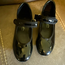 Freestyle Black Mary Jane Tap Dance Shoes with Metal Tap Plates
