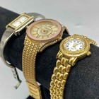 Anne Klein Women's Gold Tone Crystal Fashion Wristwatch Lot of 3 Mixed Styles — photo 2