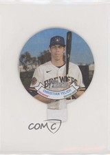 2021 Topps Heritage 1972 Topps Candy Lids Christian Yelich #12 4z8