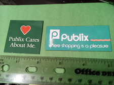 PUBLIX Magnets (2) Pieces---FREE SHIPPING