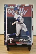 2026 Topps Series 1 Cody Freeman RC #224 Independence Day /76 Color Match