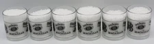 multi brand Whiskey Glasses Barware Glasses Set of 6 Jack Daniels, Four Roses