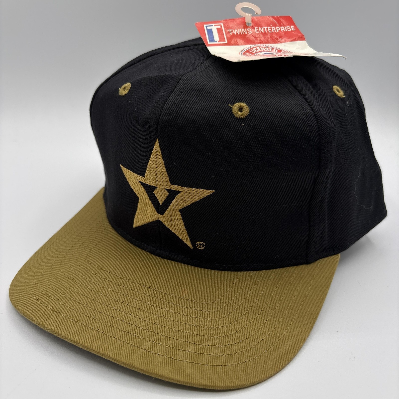 Vintage Vanderbilt Commodores Twins Enterprise Hat Snap Back Cap NCAA NEW