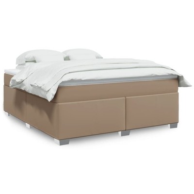 Boxspringbett mit Matratze Bett Polsterbett Bettgestell Kunstleder vidaXL