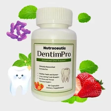 DentimPro for Gums and Teeth Health Prodentim Dental Formula 60 Capsules