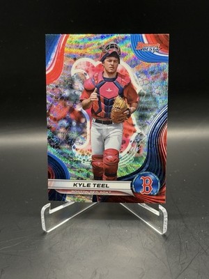 2024 Bowman's Best - Top Prospects Kyle Teel #TP-4 Wave Refractor (RC)