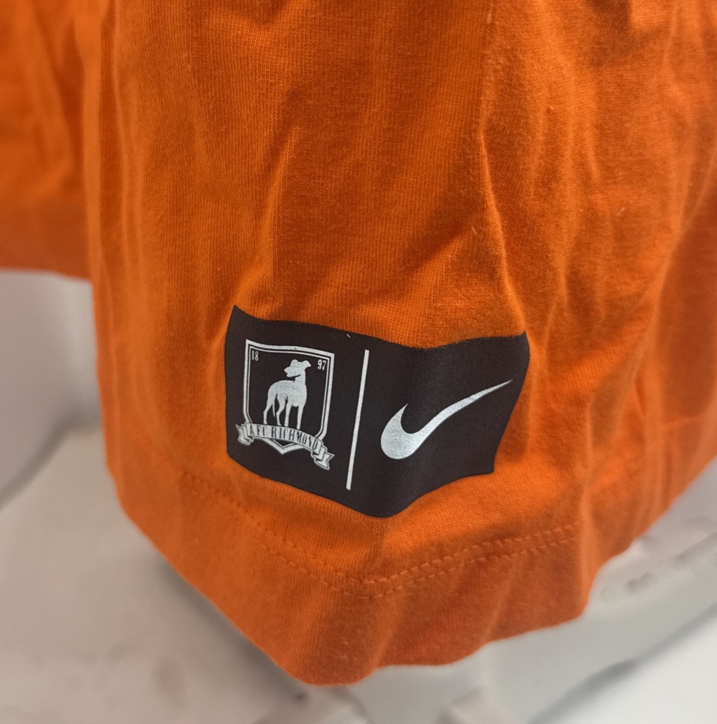 Nike Men's AFC Richmond Ted Lasso Soccer Orange T-Shirt FB9976-819