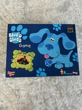 Blue's Clues Board Game Nickelodeon Nick Jr Play to Learn, Vintage 1998