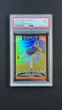 2006 Topps Chrome Matt Cain #304 Rookie Black Refractor SP /549 PSA 9