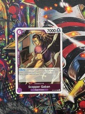 Scopper Gaban OP13-067 FOIL Rare Carrying On His Will - One Piece TCG