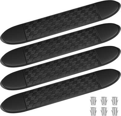 4 Nerf Bar Replacement Pads with 6 Holes 24 X 4 Non-Slip Replacement Step Pa