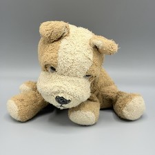 Russ Berrie Luv Pets Bullet Bulldog Dog Plush 5" Stuffed Animal Brown Tan