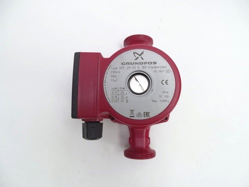 Grundfos UPS 25-40 N 180mm Umwälz-Pumpe Heizungspumpe - 96913060 - Picture 3 of 9