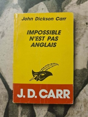 Geht Nicht Gibt's Nicht Englisch John Dickson Carr Guter Zustand