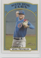 2021 Topps Heritage Minor League Edition Kohl Franklin #158 0kz8