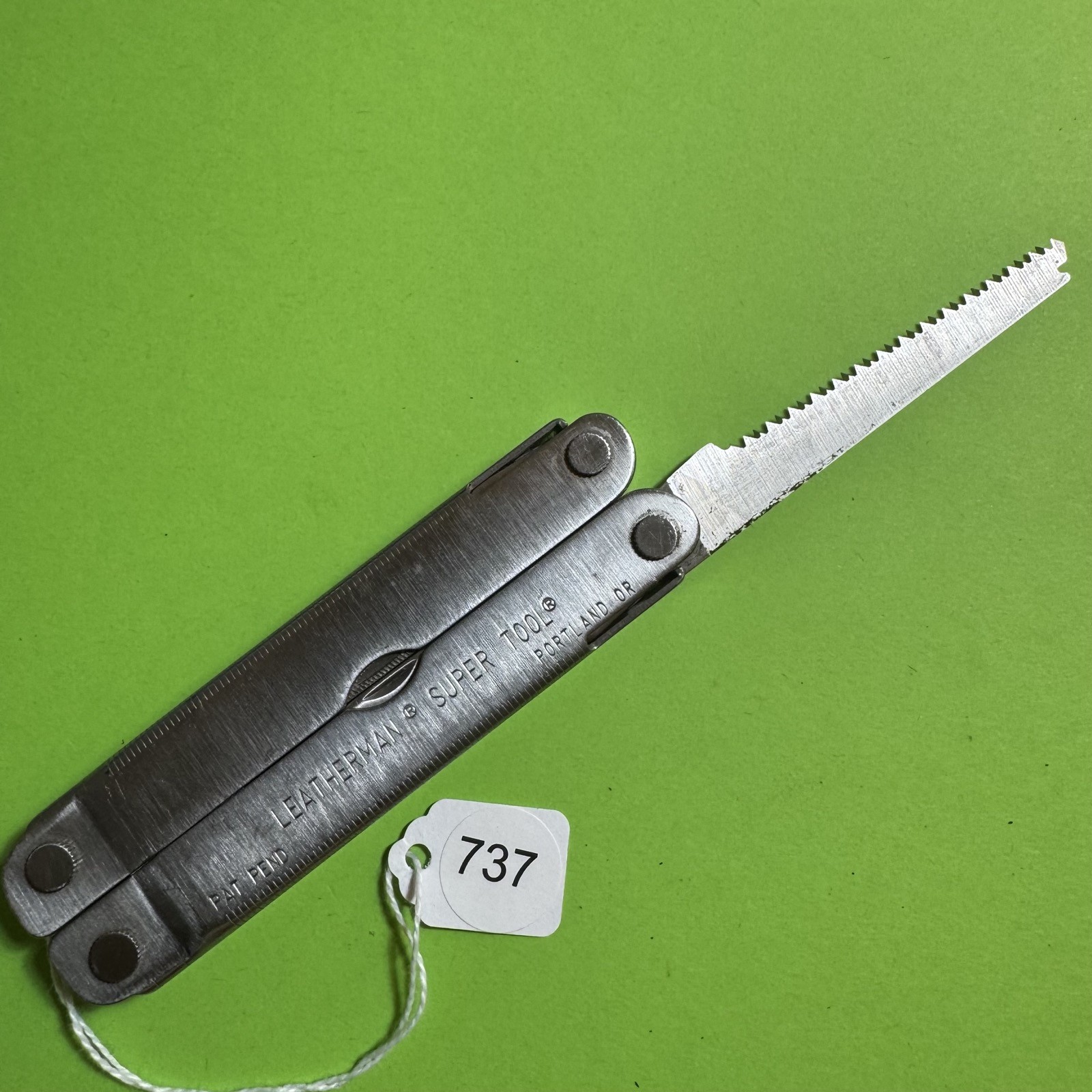 Leatherman Super Tool Plier Multi Tool Pocket Knife Stainless EDC #737