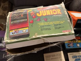 Vintage Donkey Kong Junior Jr COLECO Tabletop Mini Arcade Video Game CIB Boxed