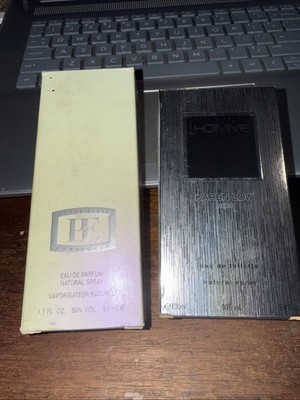 Lot Of 2 Colognes  Perry Ellis Portfolio Men @ Karen Low L homme  Row L 