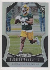 2019 Panini Prizm Rookies Silver Prizm Darnell Savage Jr #383 fm0