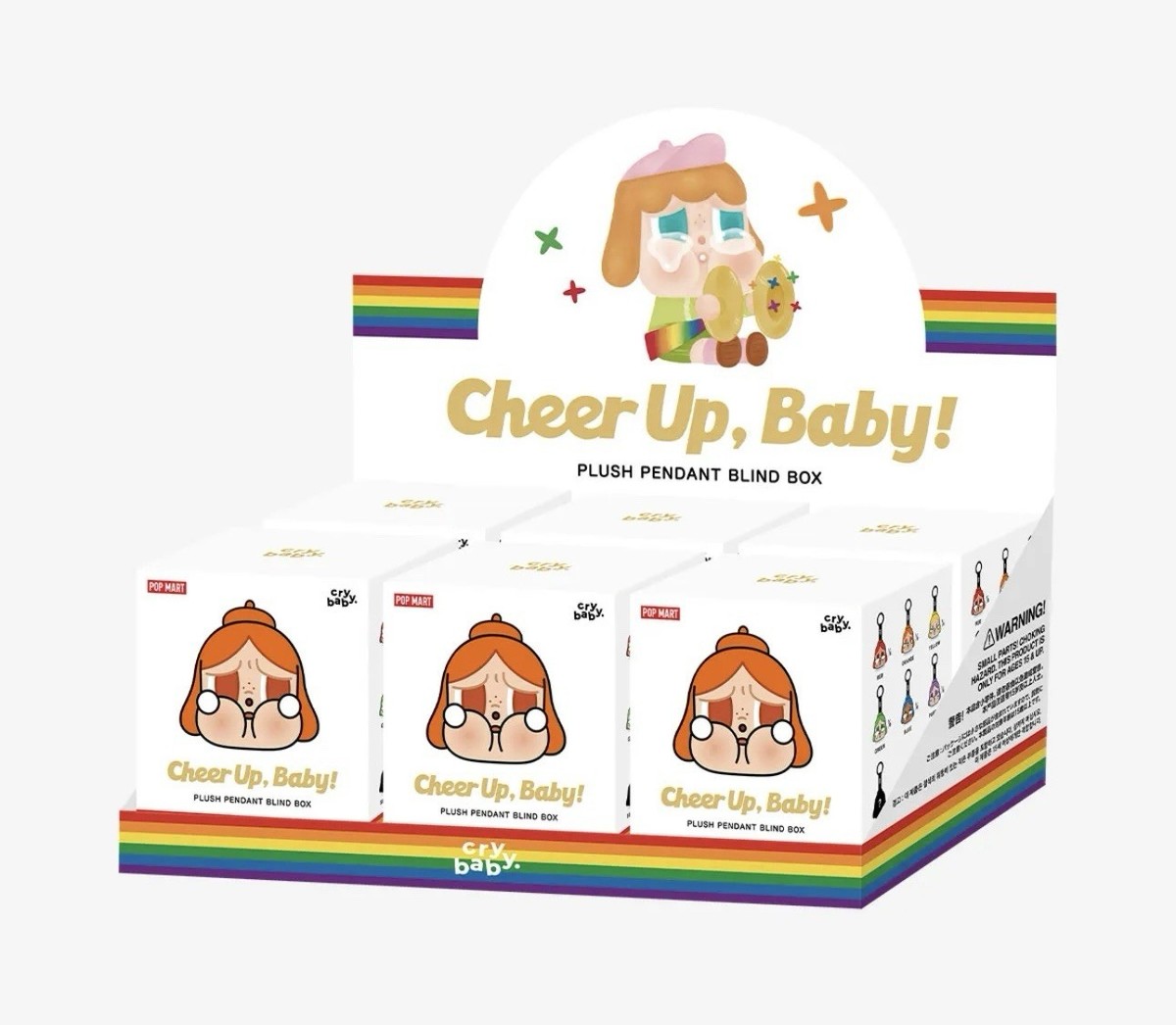 CRYBABY CHEER UP, BABY! SERIES-Plush Pendant Blind Box