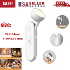 3in1 USB Rechargeable Night Light Flashlight, 3 Colors Stepless Dimming 3600mAh