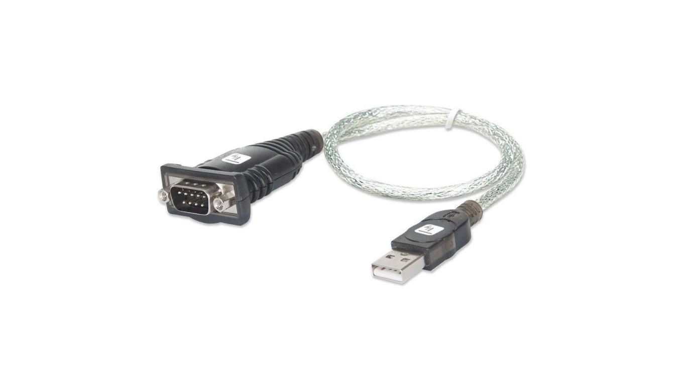 Techly Cavo Usb-Seriale Idata Usb-Ser-2T 0,45 M Trasparente - Immagine 3
