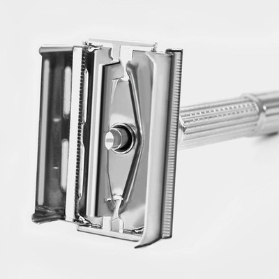 Double Edge Safety Razor Smooth, Close Shave Reduces Razor Burn & Ingrown Hair