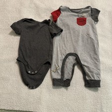 Harry Potter 3-6 Month Red And Gray Outfit, Pre-Owned