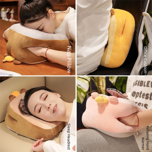 Super Soft Capybara Office Nap Pillow Capybara Neck Pillow Female Gift - Picture 12 of 15