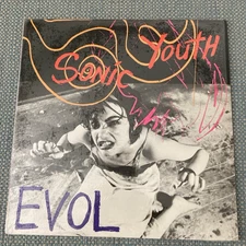 SONIC YOUTH - EVOL - VINYL LP 1986 NM COND