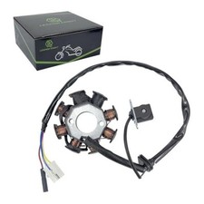 4 Wires AC 8 Poles Magneto Ignition Stator Coil for GY6 50cc 80cc 100cc