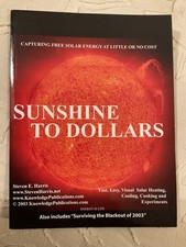 Sunshine to Dollars by Steven E. Harris Paperback