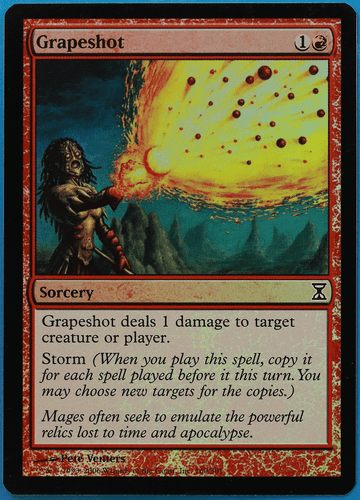 Grapeshot FOIL Time Spiral NM Red Common MAGIC MTG CARD (ID# 495753) ABUGames - Picture 1 of 2