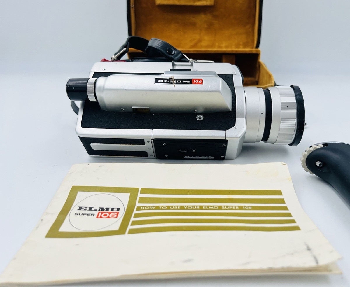 Vintage Elmo Super Filmatic 106 Film Camera | used | untested With